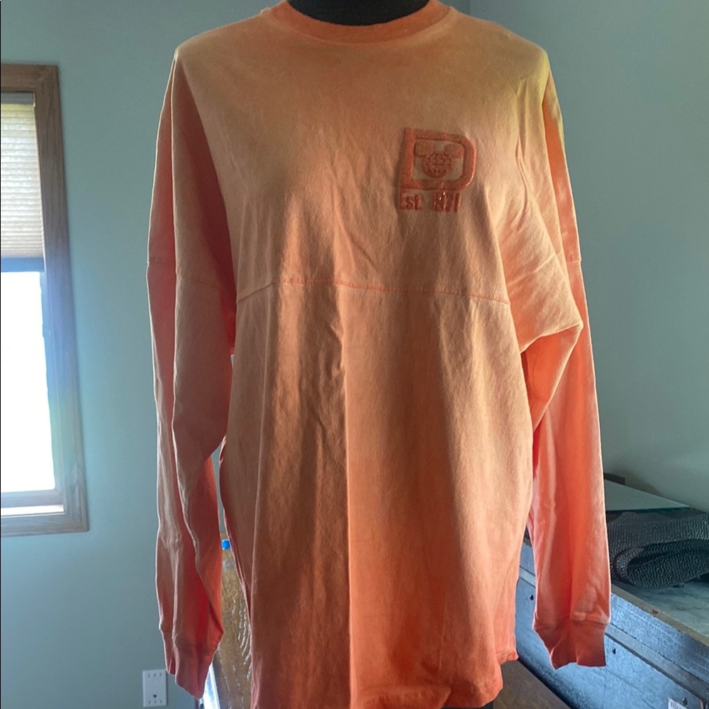 Disney Orange Sweatshirt Vibrant Hoodie